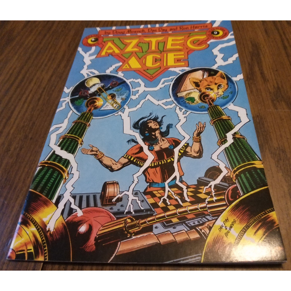 Aztec Ace #9 January 1985 Eclipse Comics